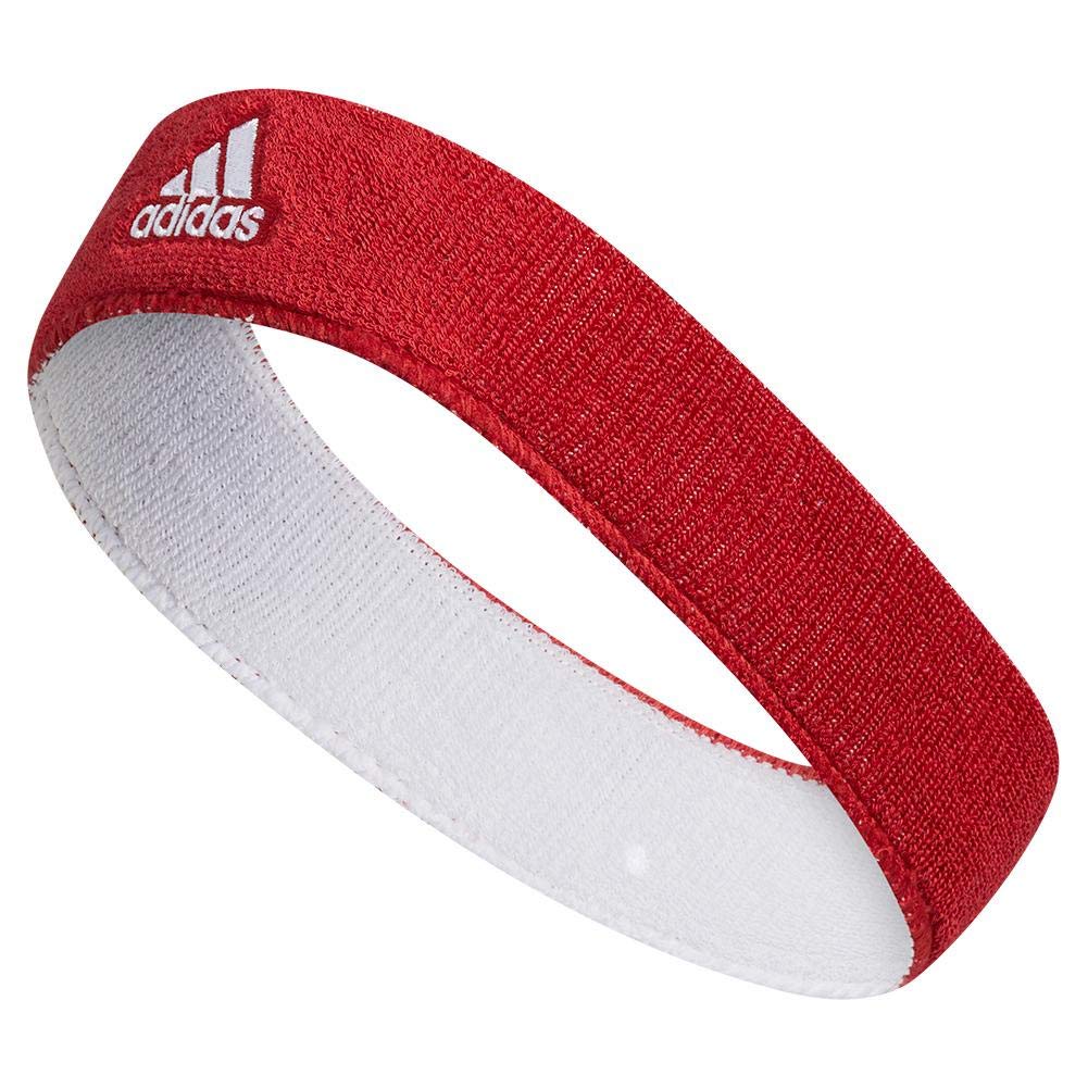 adidas Interval Reversible Headband, Blue, Royal Blue, White, One Size