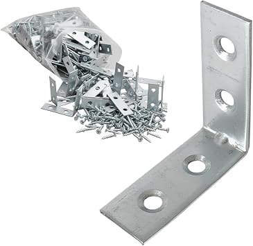 50 ADET Metal K ebent 40x40x15 mm  nce L Demiri G nye Mobilya Duvar Sabitleme Ba lant  Aparat
