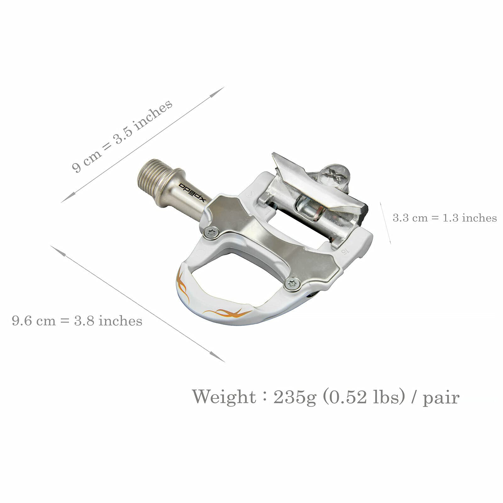 Amazon | XpedoロードバイクSealedペダルLook Keo互換