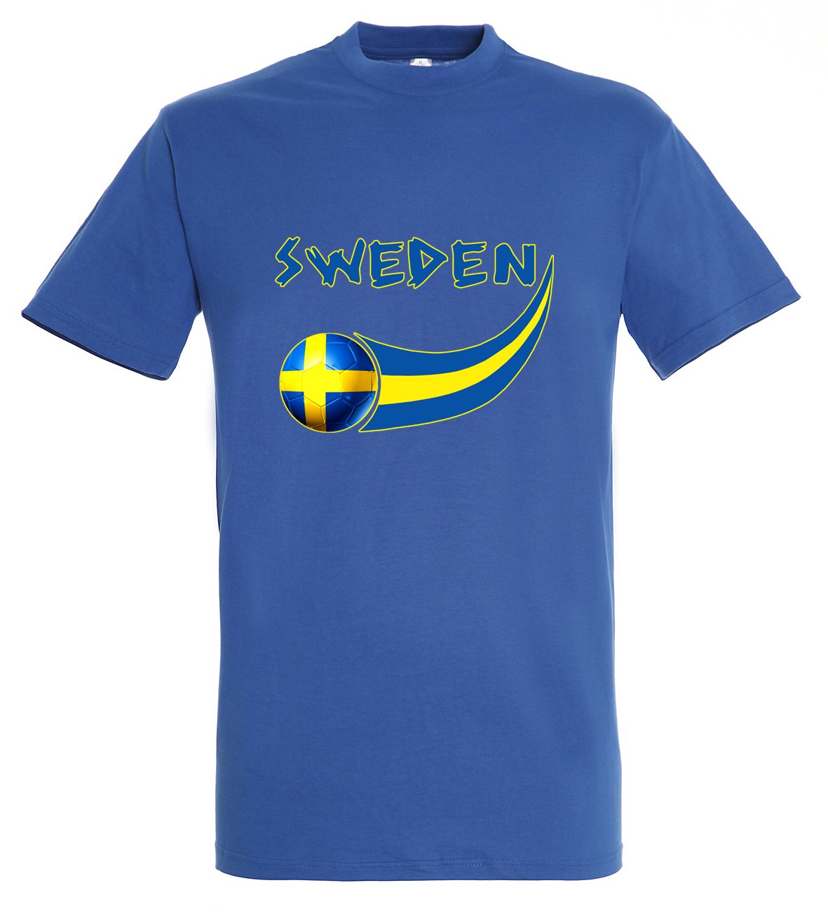 Supportershop Men Sweden T-shirt - blue Medium