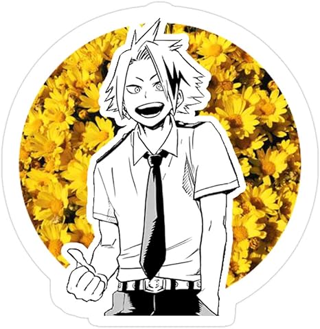 amazon com snoopdy 3 pcs pack denki kaminari aesthetic 3x4 inch die cut stickers decals for laptop window car bumper helmet water bottle automotive
