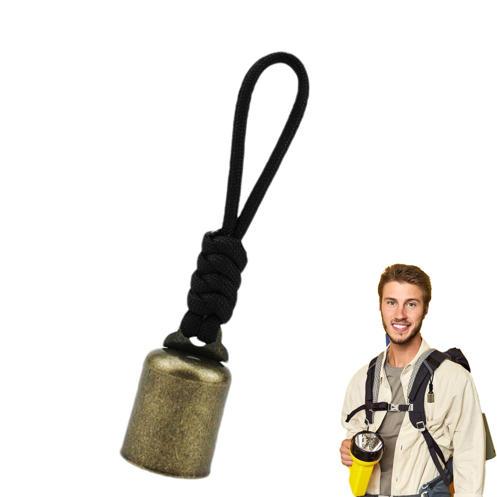 Wanderglocke für Tasche, Laute Bärenglocke - Laute Bärenglocke Vintage Metall Wanderglocke | Mehrzweck-Taschenanhänger für Outdoor-Zubehör mit Schalldämpfer zum Wandern und Klettern