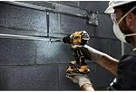 Perceuse à percussion compacte DEWALT 20V MAX* XR (outil nu) (DCD805B), Jaune