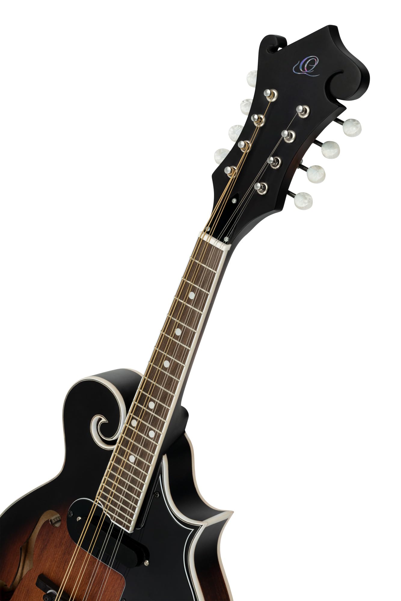 Ortega Guitars Mandoline Style F Électro-Acoustique Série Americana Épicéa/Érable Marron RMFE30-WB