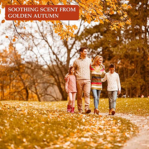 Salubrito Autumn Fragrance Oils, Essential Oils For Diffuser, Candle & Soap Making Scents, Fall Aromatherapy Oil Gift Set, Cinnamon, Vanilla, Pumpkin Spice, Snickerdoodle, Spiced Cider, Nutmeg #TOP3