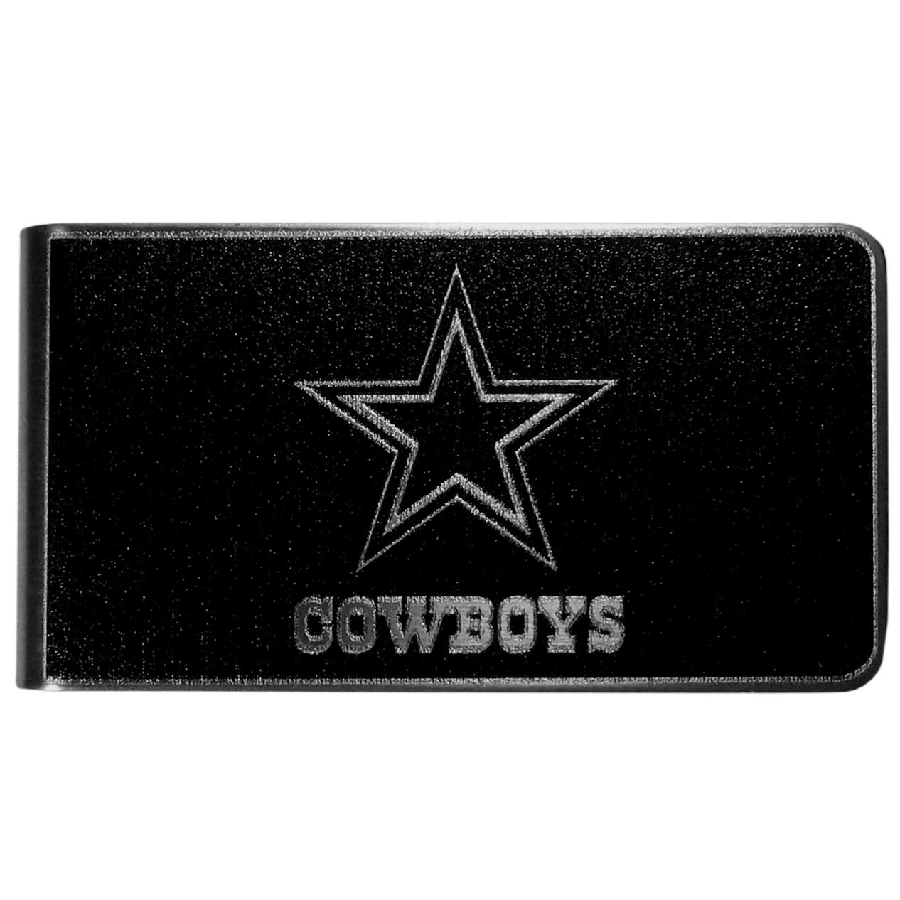Siskiyou NFL Unisex Black and Steel Money Clip
