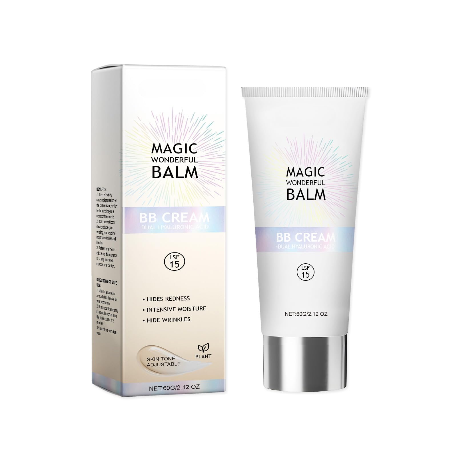 Generic Bb Cream Daily Frost Daily Cream Full-Coverage Foundation Tinted Moisturizer For Face Skin Hydrating Bb Cream Oil-Free