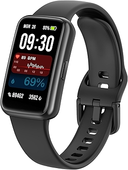 智能运动手表男女通用 1.47英寸高清屏心率血氧监测防水多运动模式