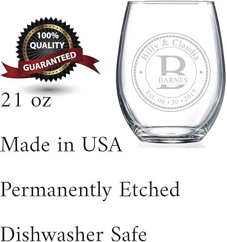 Miniatura 6 de Custom Cutting Board – Personalized Wedding Gift & Bridal Shower Gift with Names & Date – Handmade in USA, (Wood Coasters, Display Stand & Gift Wrap