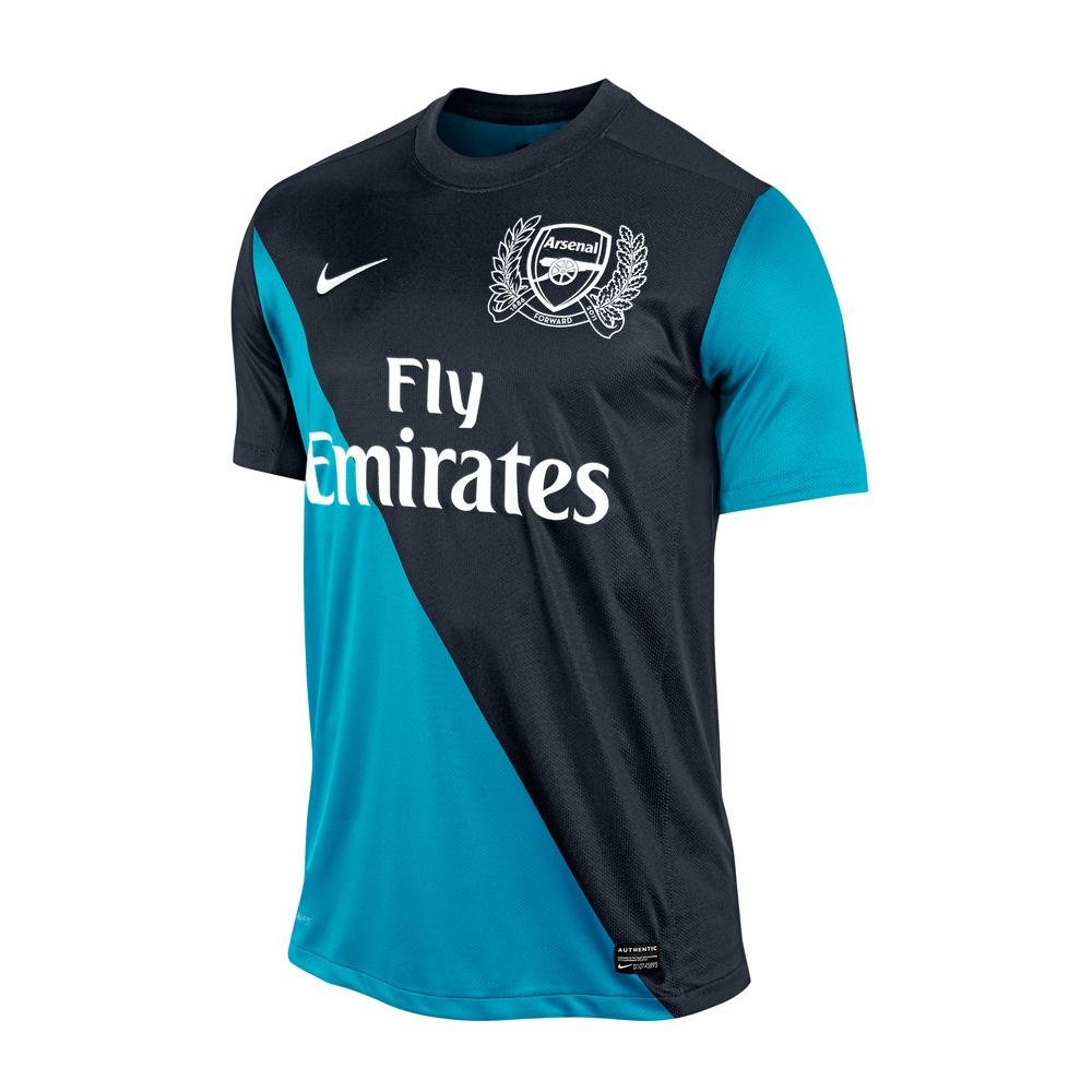 Nike Arsenal Short Sleeve Away Replica Men's Training Jersey