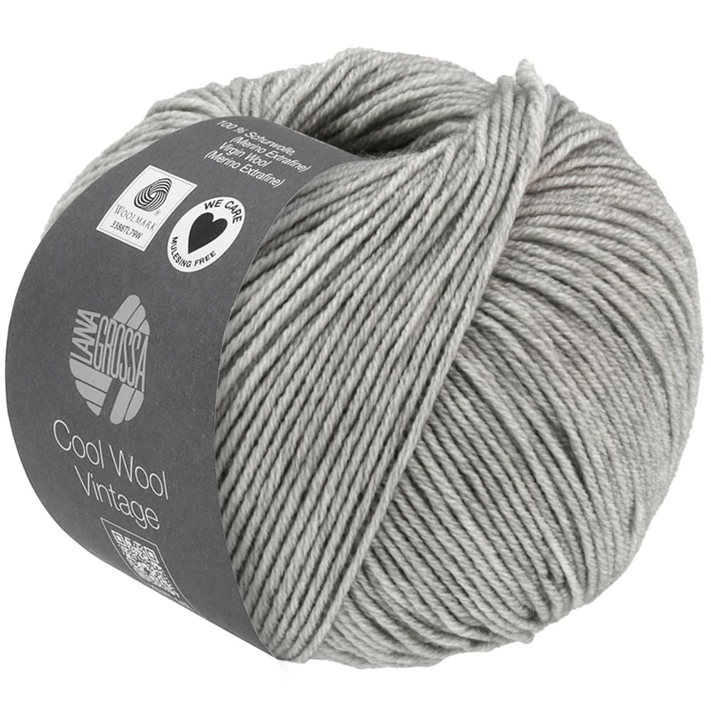 Lana Grossa Cool Wool Vintage – Merinoklassiker mit Ton-in-Ton Farbeffekt
