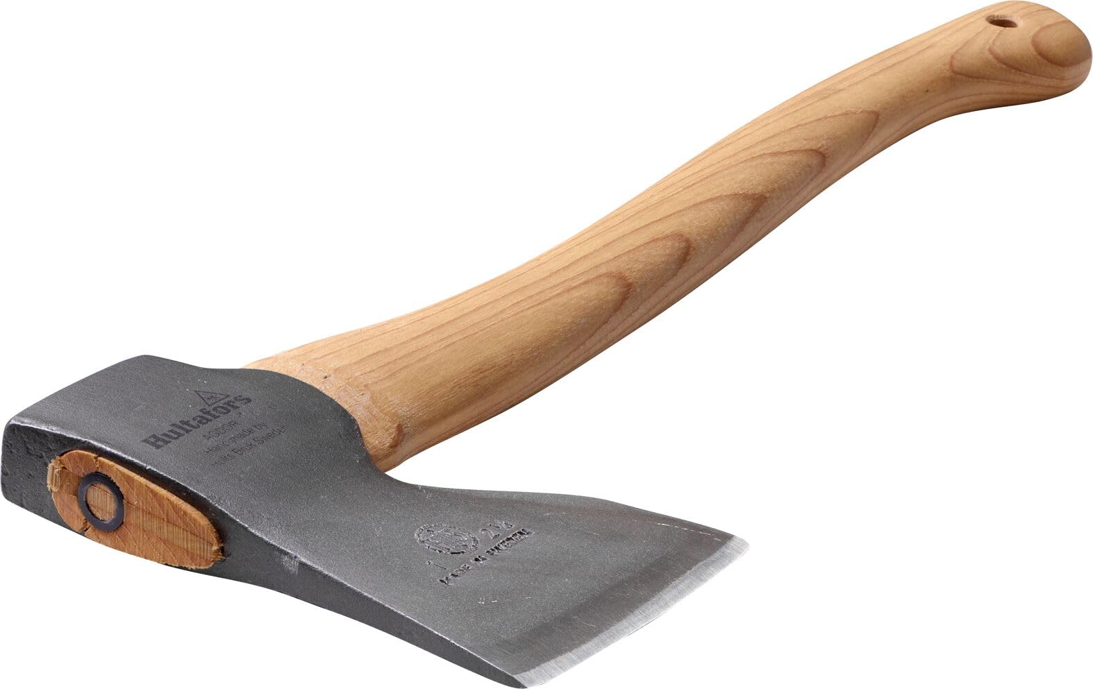Handgeschmiedetes Beil SY SV 510mm aus Schmiedeeisen I Hultafors I Geschmiedet in Schweden I 1340g Premium Zimmermannsbeil mit Hickory Holzstiel I Nachschleifbar I 840326