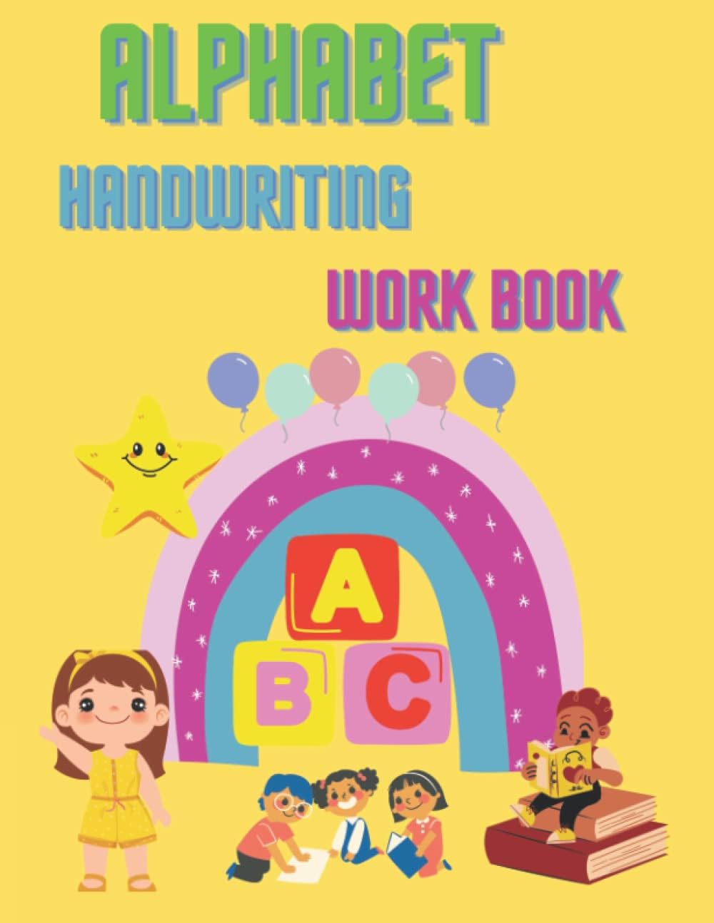 Alphapet handwriting book
