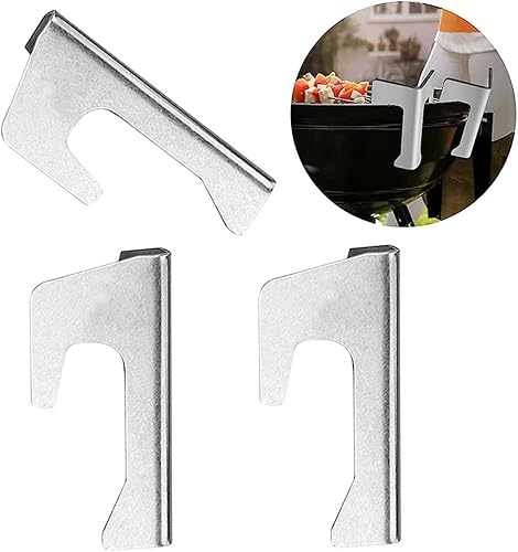 Miniatura 6 de Jeanoko Stainless Steel Grill Heat Plate Spacers for BBQ, Universal Flame Tamers, Easy to Install, Compatible with Plancha Grill Plates, Kettle