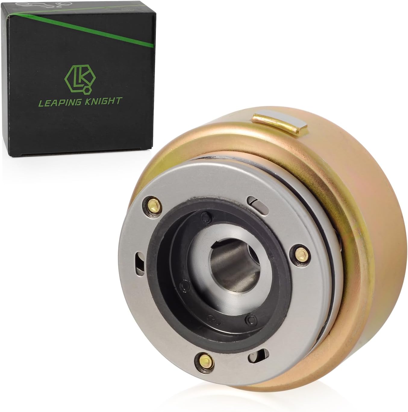 LK 8 Coils Magneto Flywheel Roller Fit for CG 125cc 150cc 200cc 250cc ATV Quad Dune Buggy Dirt Pit Pro Trail Bike Go Kart TaoTao Sunl（With startup disk）