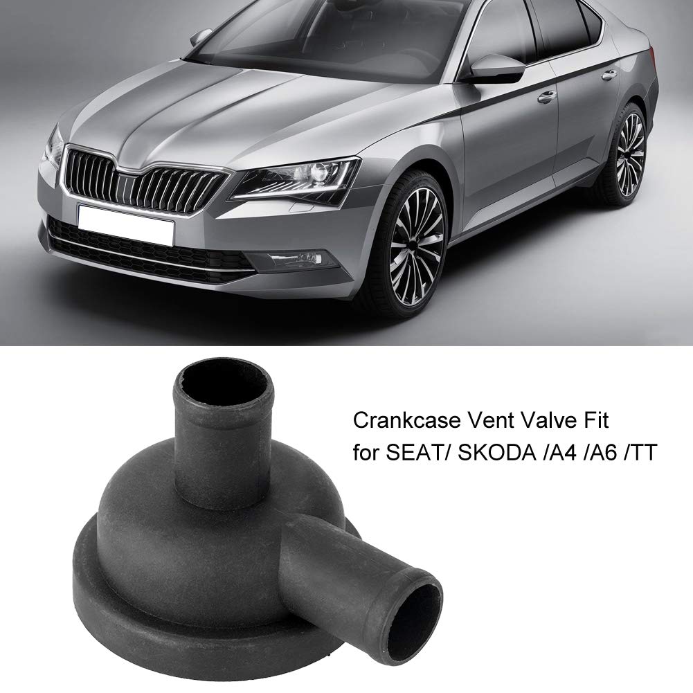 Yctze Soupape de Ventilation de Carter, Moteur de séparateur d'huile Tuyaux de Ventilation de soupape de Ventilation de Carter adaptés pour Seat 06A 129101 D