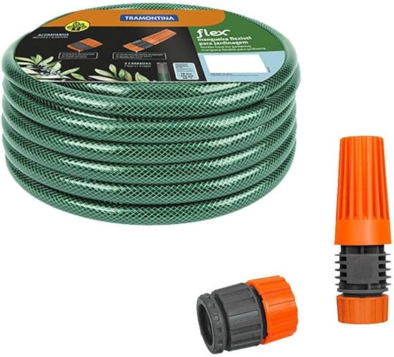 Mangueira Para Jardim 30 Metros Com Esguicho TRAMONTINA