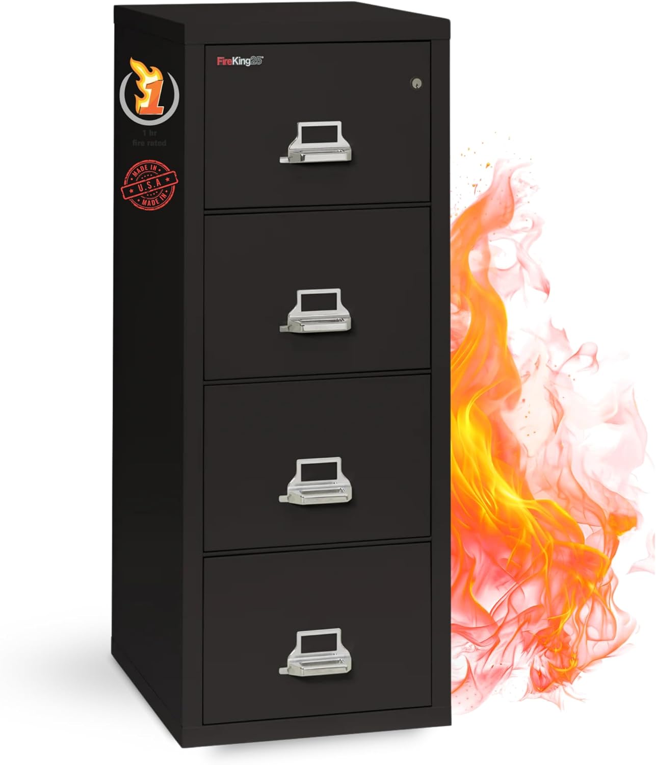 Guardian 4-Drawer Fireproof Filing Cabinet with UL Rating