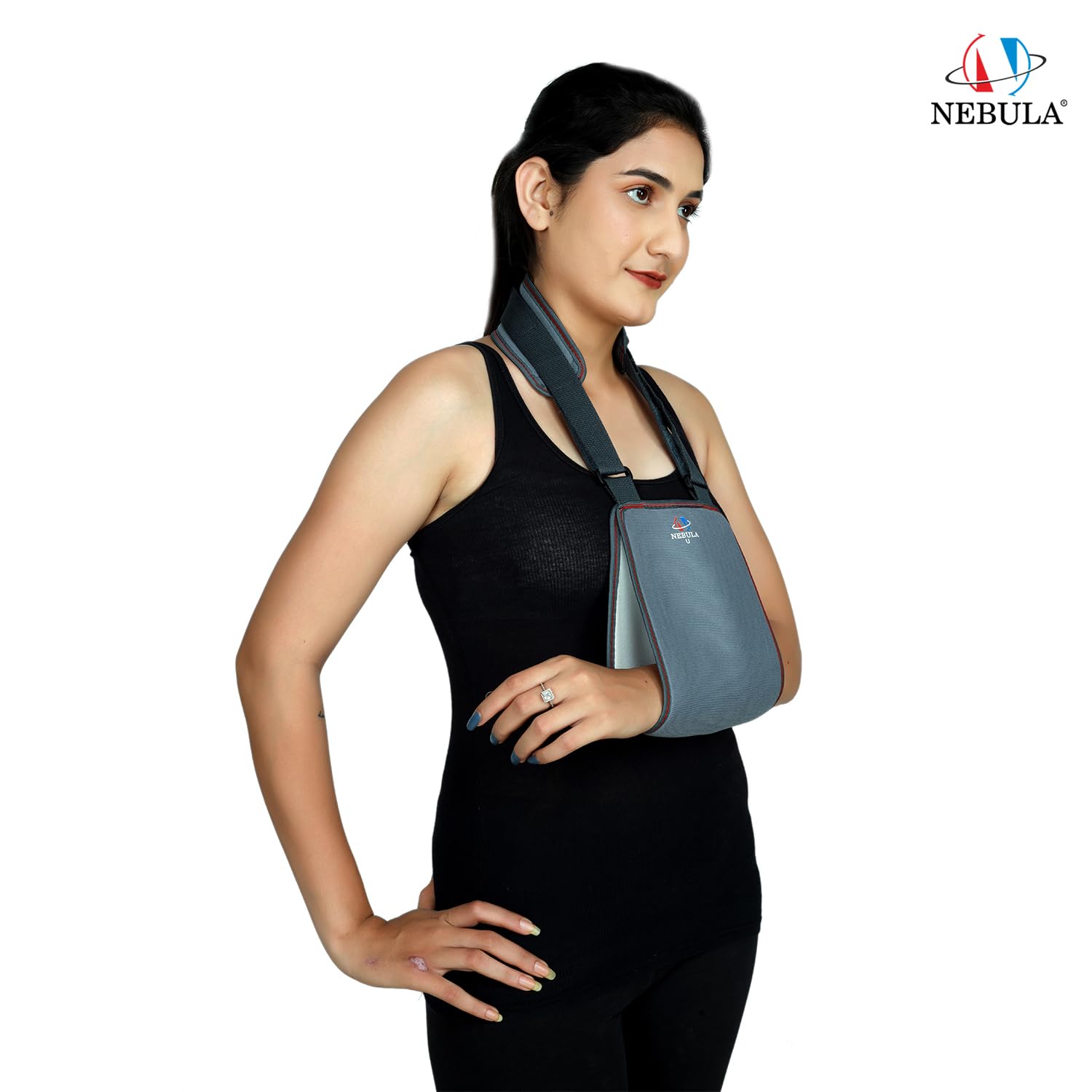 NEBULA Orthosys Premium Arm Support For Arm injury, Durable & Comfortable Arm Supporter, Arm Sling For Broken & Fractured Hand, Sturdy Arm Protection For Injured Arm. 3