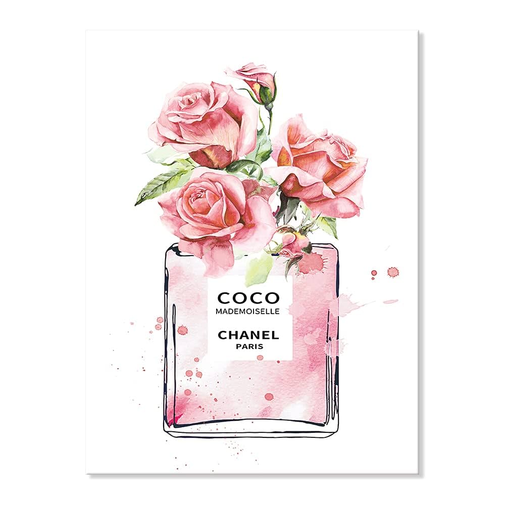 oliver gal キャンバスアート　絵画　CHANEL ピンク　本 oliver gal キャンバスアート 絵画 CHANEL ピンク 本
