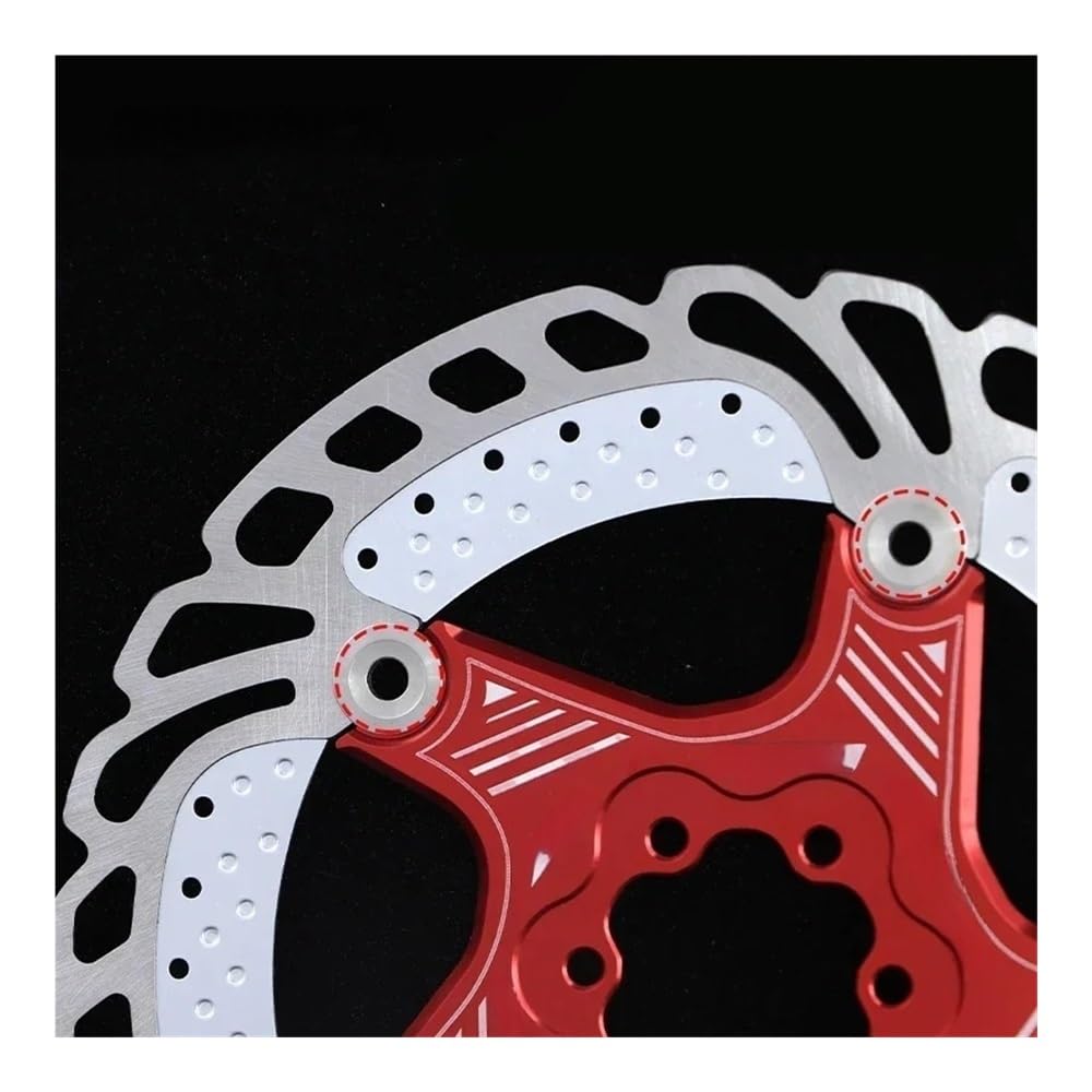 Rotor disco freno Frenos De Rotor Disco Disipación Para Bicicleta Hidráulica 140 Mm 160 180 203 Juego Montaña 6 Pernos