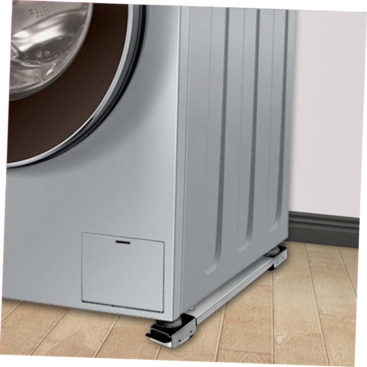 Homoyoyo 1par Base Móvil Multifuncional Para Electrodomésticos y Muebles Soporte Antivibración Para Lavadoras Secadoras Refrigeradores y Aire Acondicionado Para Facilitar El Movimiento y