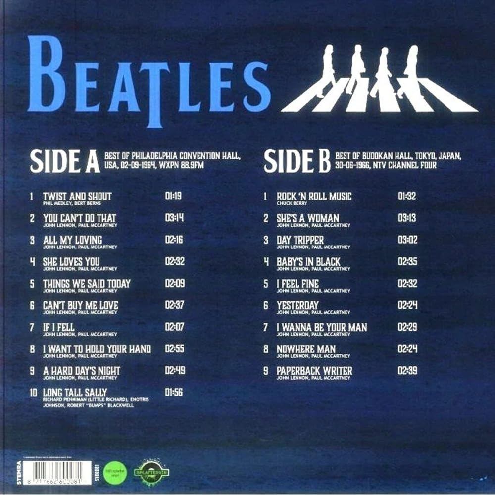 Pacific Crossing 1964 - 1966, Rare Live Radio Broadcasts: Philadelphia Convention Hall 1964 & Budokan Hall, Tokyo 1966, The Beatles Limited Color