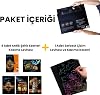 Scratch Art Scraping Drawing Set – Ancient City Works 4 Pieces | A3 Hobby & Art Painting with Wooden Pen