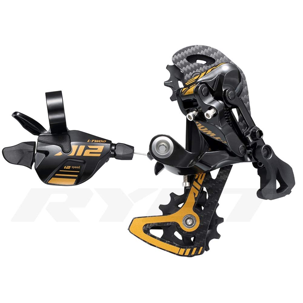 Deragliatore AT12 MTB 12 velocità Deragliatori Shifter 12s Shifter Groupset per MTB 52T Cassette MTB Groupset Groupset Bicycle Shifter Deragliatore Deragliatore Posteriore