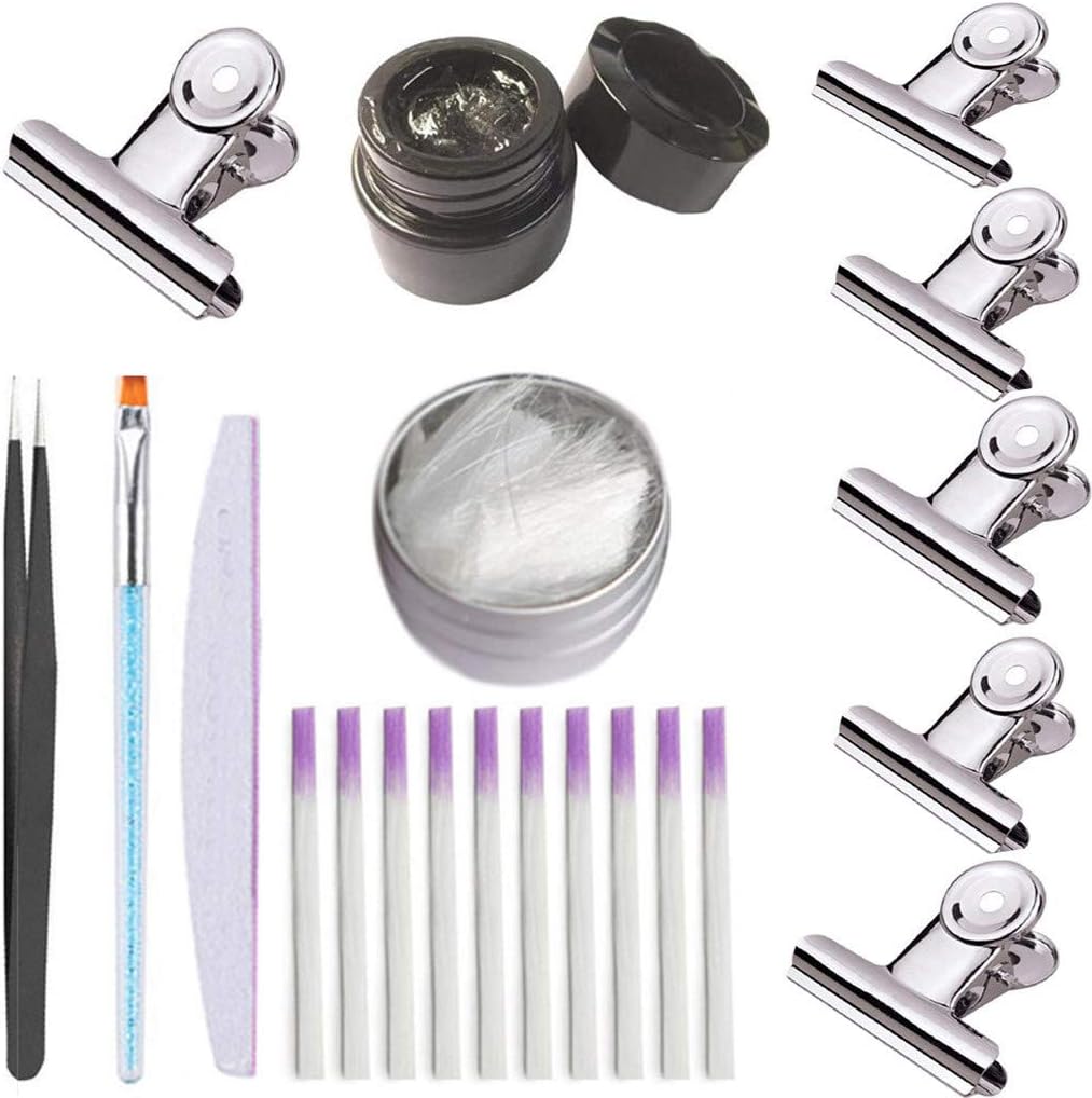 SMILEQ Beauty Fibernails Fiber Glass To Acrylic Nail Salon Fiberglass Nails DIY Art Set