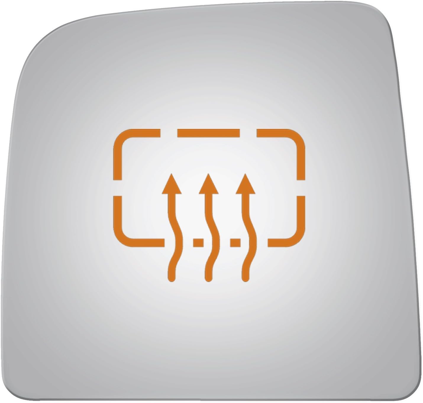 Flat Driver Left Side Replacement Mirror Glass for 2004-2011 Nissan-Datsun Titan Pickup