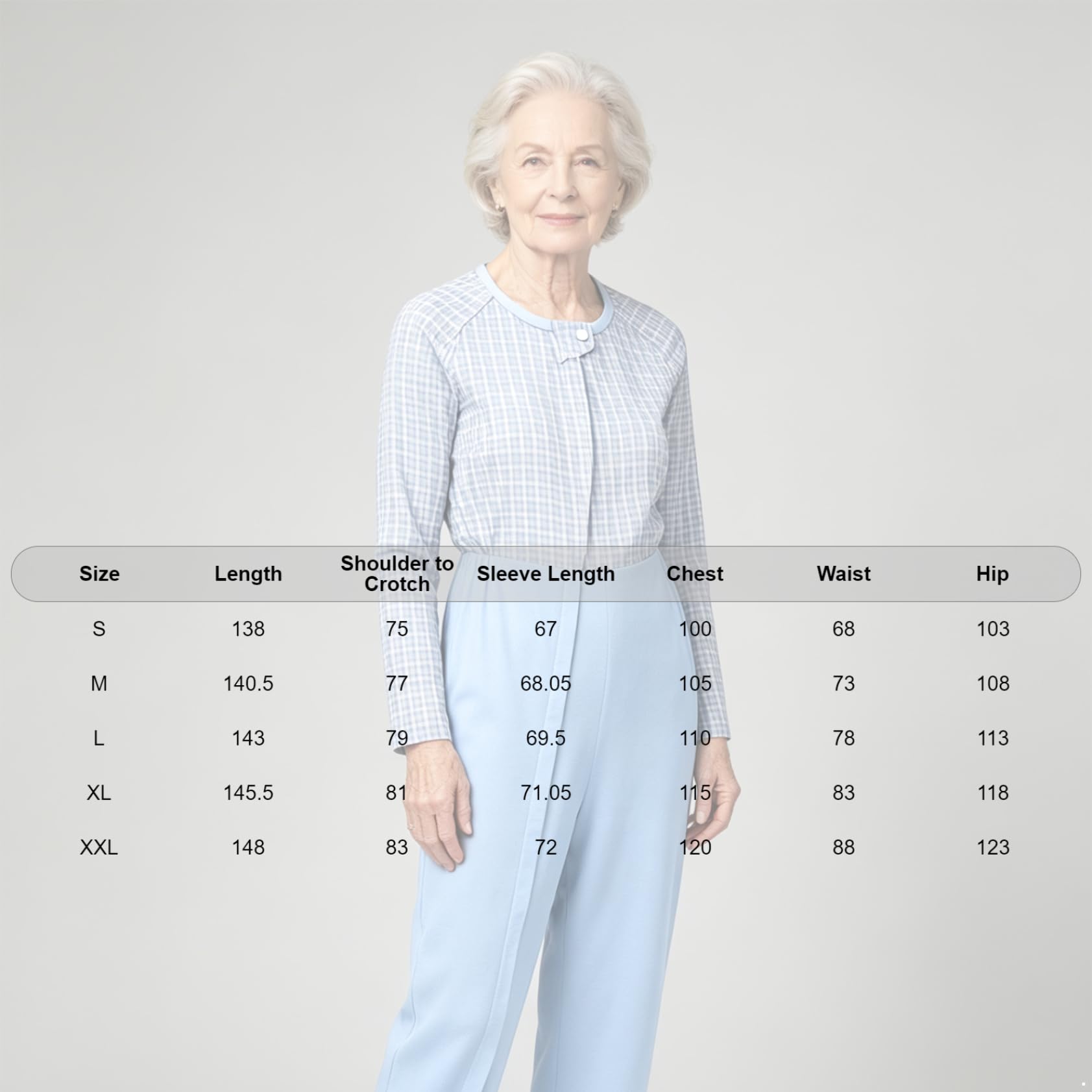 Linjinx Donna Abbigliamento Adulti Con Esigenze Speciali Salopette Adattata