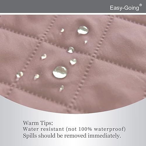Miniatura 320 de Easy-Going - Funda reversible para sofá, resistente al agua, con varillas de espuma y correas elásticas, protector de muebles para mascotas y perros