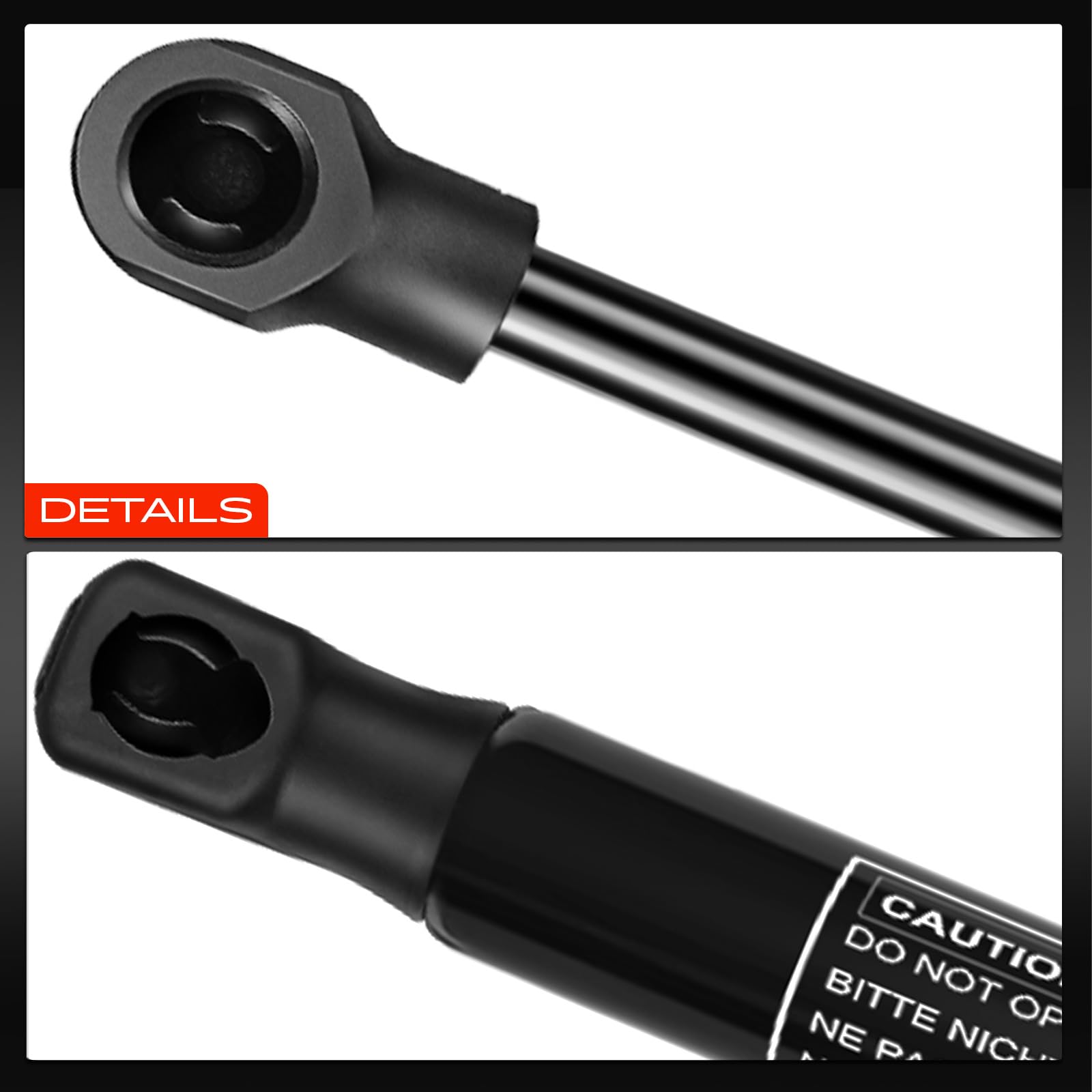 Frankberg 2x Molle a gas Portellone posteriore Compatibile con Fox 5Z1 5Z3 Tutti i Motori Compatto 2005-2011 Replace# 5Z6827550B