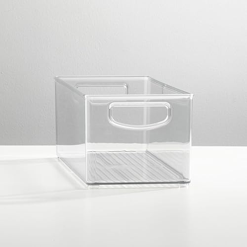 Miniatura 2 de mDesign Contenedor de almacenamiento doméstico para DVD, PS4 y Xbox Videojuegos, paquete de 2, grande, transparente