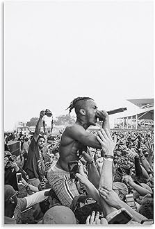 GPWDIEJB XXXTentacionPoster Canvas Art Oil Painting Wall Painter Home Music Album Celebrity Painting Classical Decorative Wall ArtUnframe-style-4016x24inch(40x60cm)