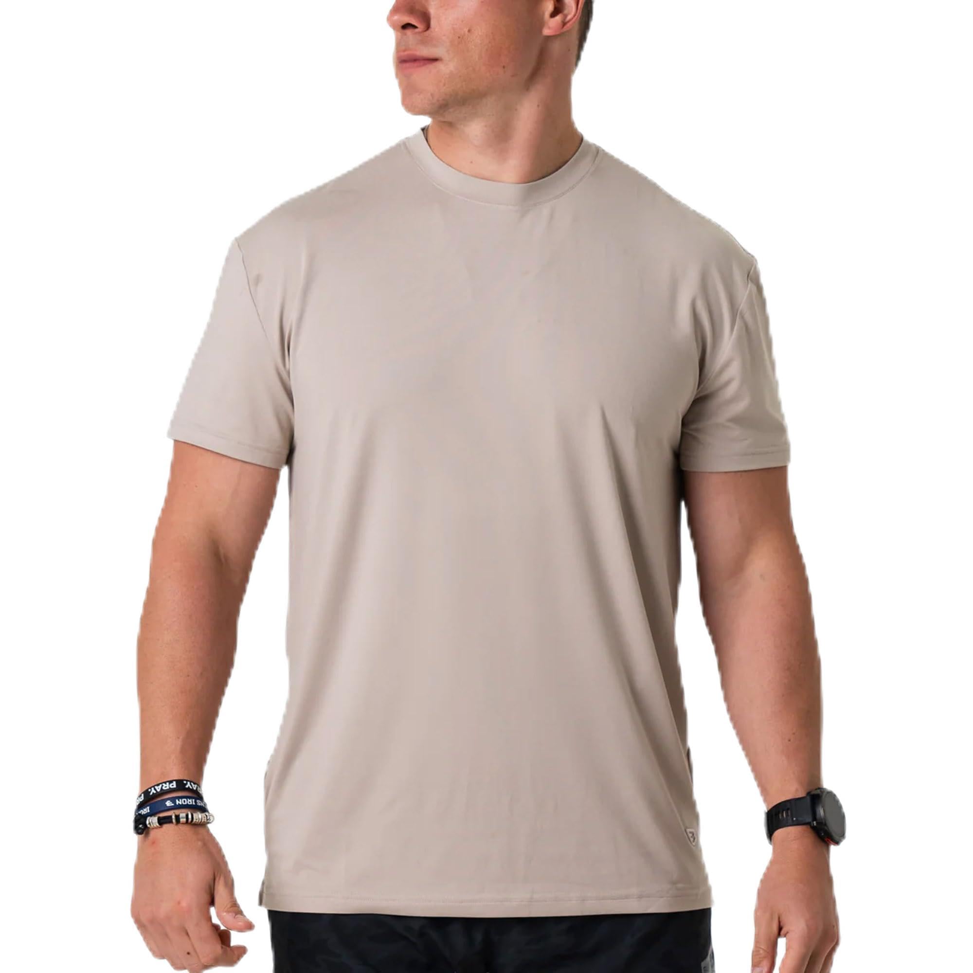 Go to Tee – Men’s Lightweight Performance Shirt with UPF 50 Sun Protection
