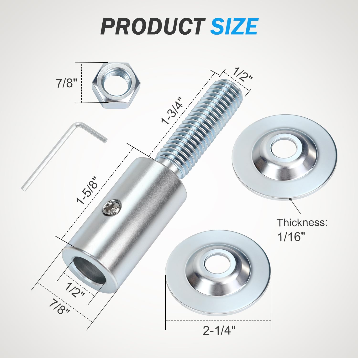 Motor Shaft Arbor Extension Rod Threaded Shaft Adapter For Grinding Wheels Bench Angle Grinder Extension Rod Wheel Rotary - 1420 - View #4