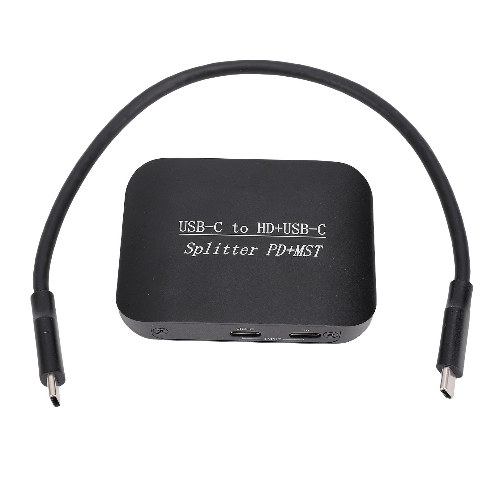 Aramox Adaptador Divisor y Splitter, Carcasa de Hierro 4K 60Hz