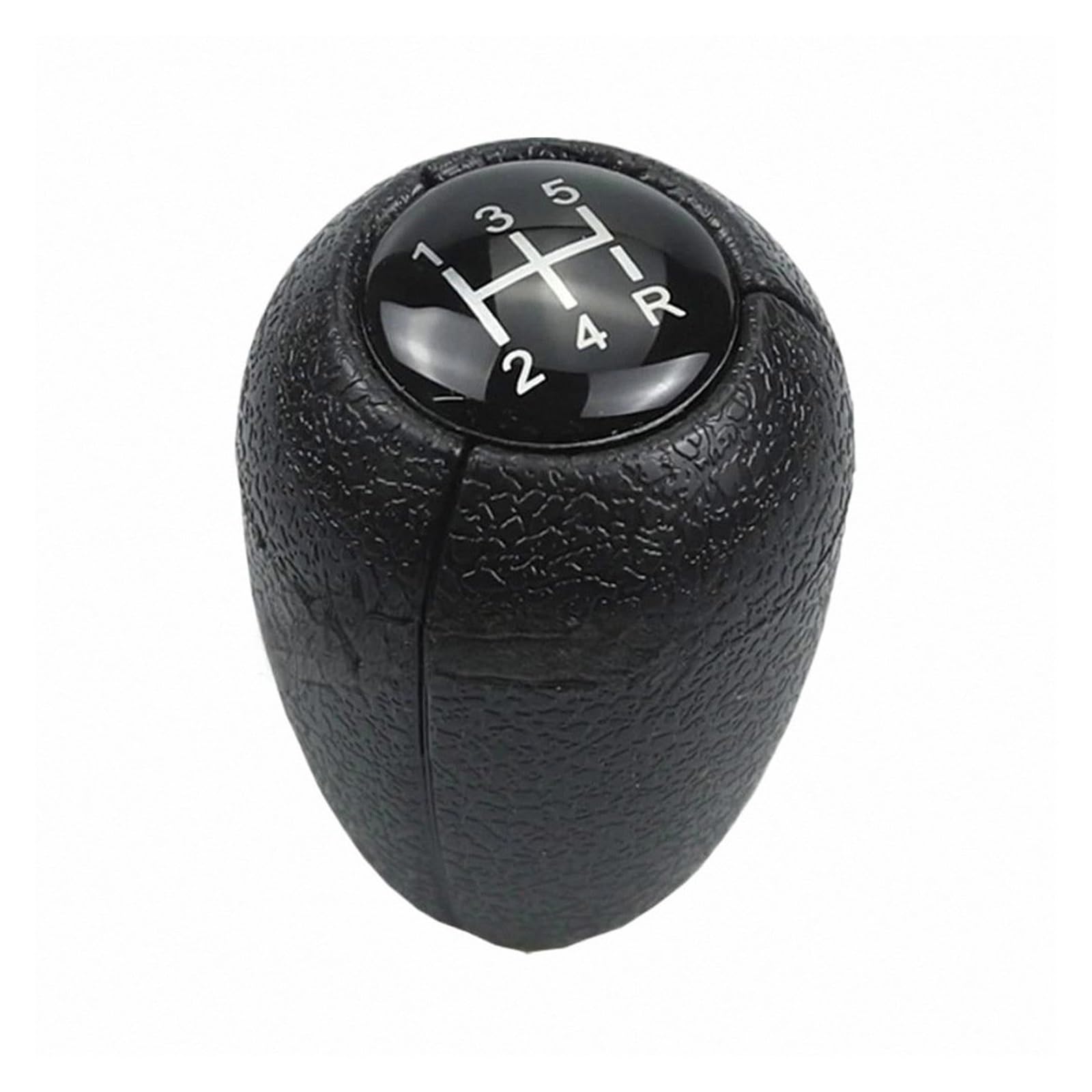 Htvtkrfgrl 5 Speed Knob Only Gear Knob Manual Upgrade For Nissan Datsun For Nissan For Safari Patrol Y60 1987-1995 Leather+Abs 5-Speed Black Stylish Gear Shift 1Pc