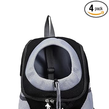 VMS INDIAPet Dog Cat Carrier Shoulder Travel Bag Sling Backpack Pouch Black M