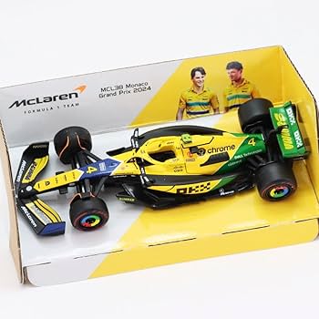 Amazon.co.jp: ブラゴ 1/43 2024 マクラーレン MCL38 モナコGP SENNA