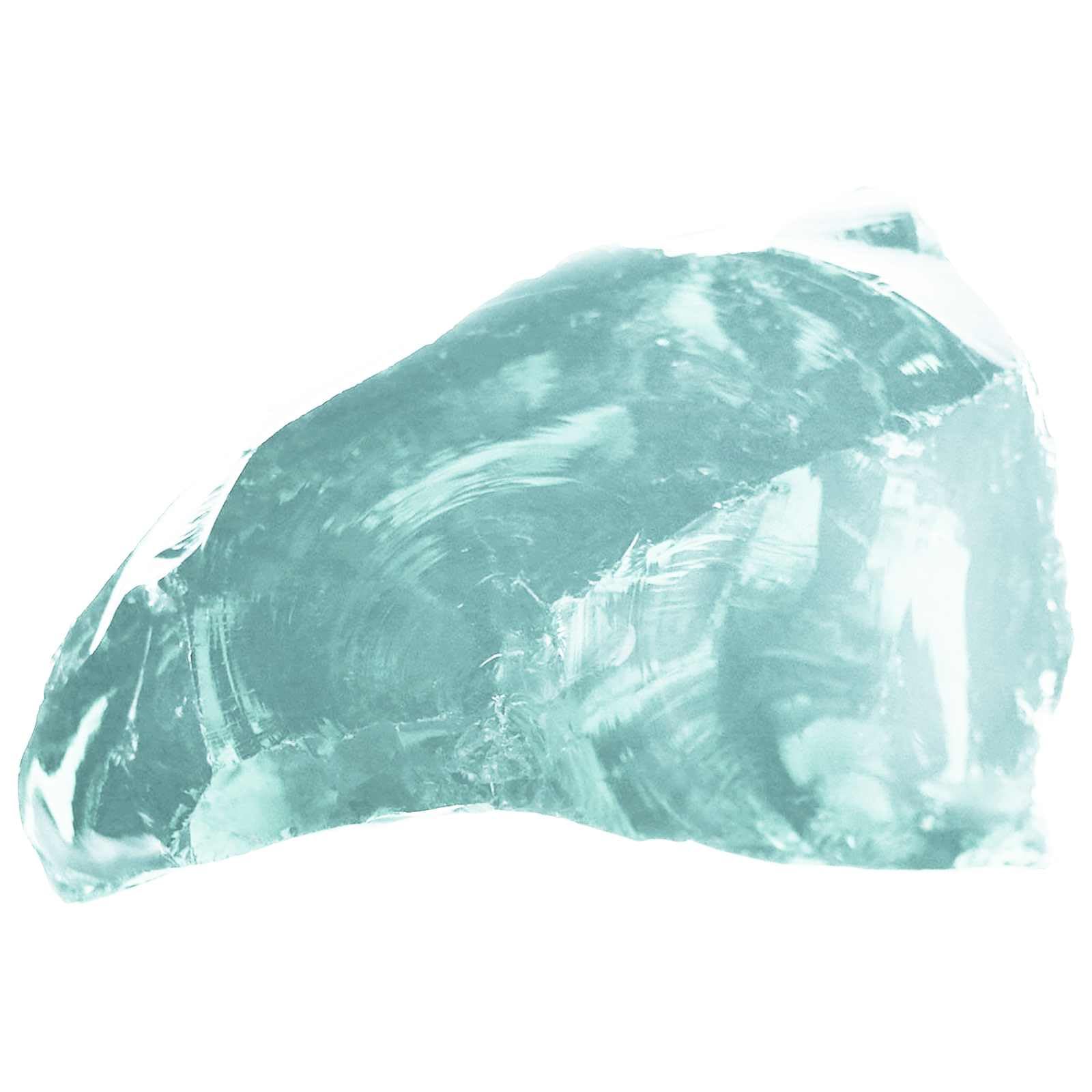 Pietre decorative in vetro turchese, set da 25 kg, pietre da giardino per la decorazione di giardino, terrazza e laghetto, 6-12 cm, per un design moderno da giardino