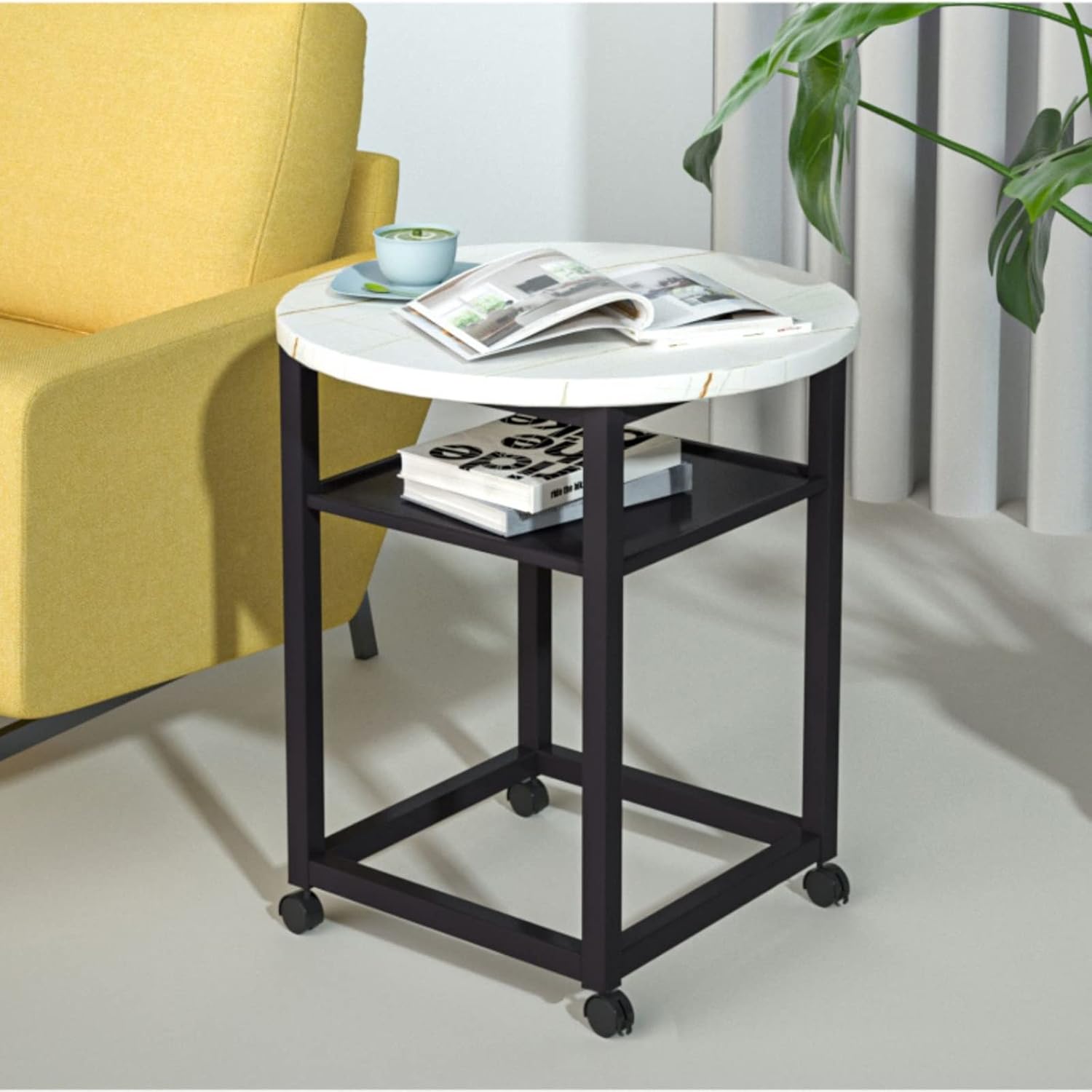 Cube Seating Set with Swivel & Coffee Table Stackable Sofa Chair Stool Nesting Ottoman Movable and Space Saving Ideal for Living Room Home Office and Small Spaces