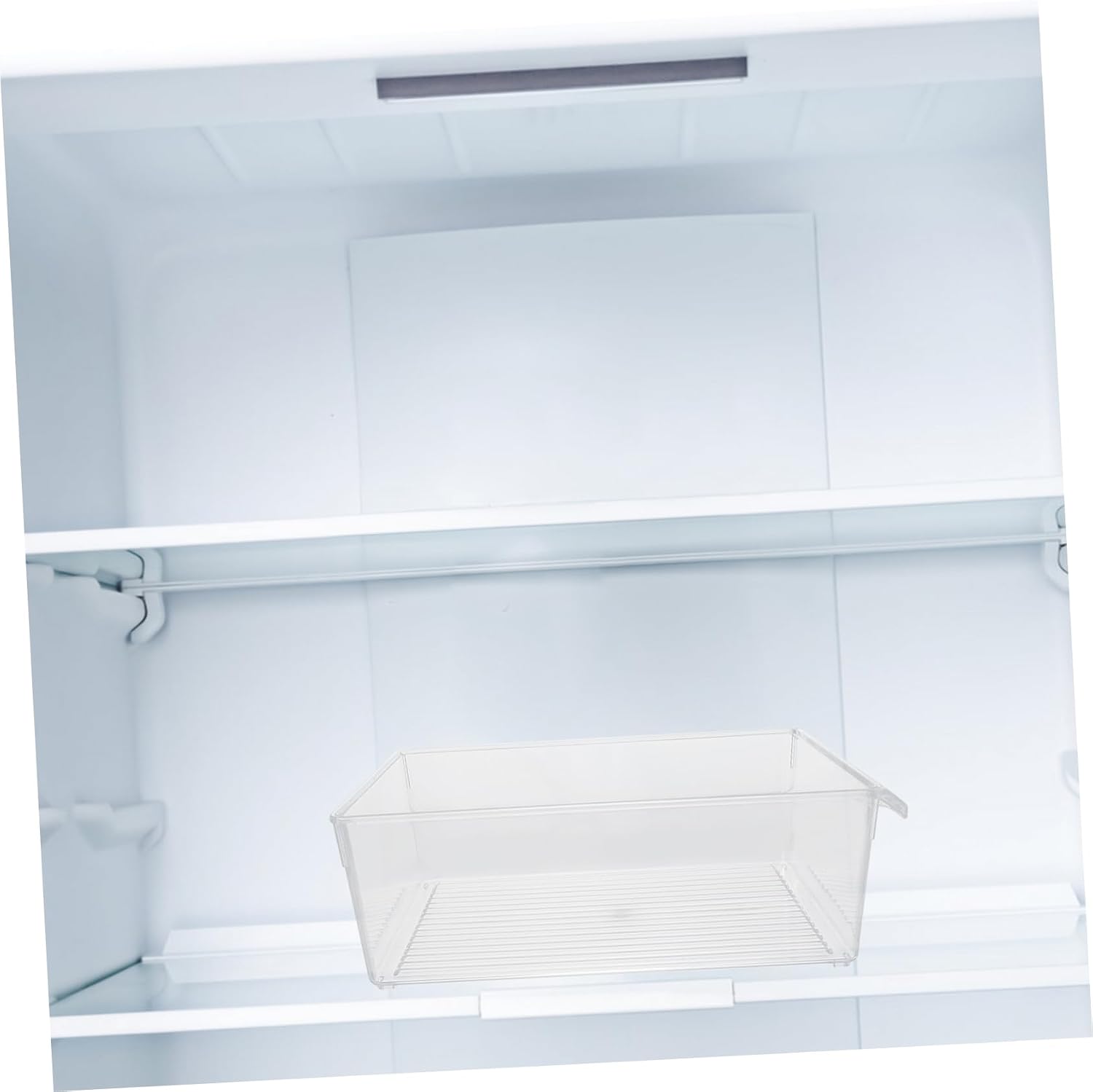1pc Transparent Beverage Storage Box Refrigerator Container for Food Organization Stackable Design for Beer and Soda Cans Space Saving Kitchen