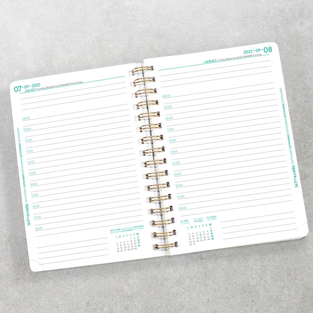Casterli 84071, School Diary 2022-23 Dreams Collection. Day Page, Size A5 (160 x 210 x 16 mm), Different Designs - Image 4