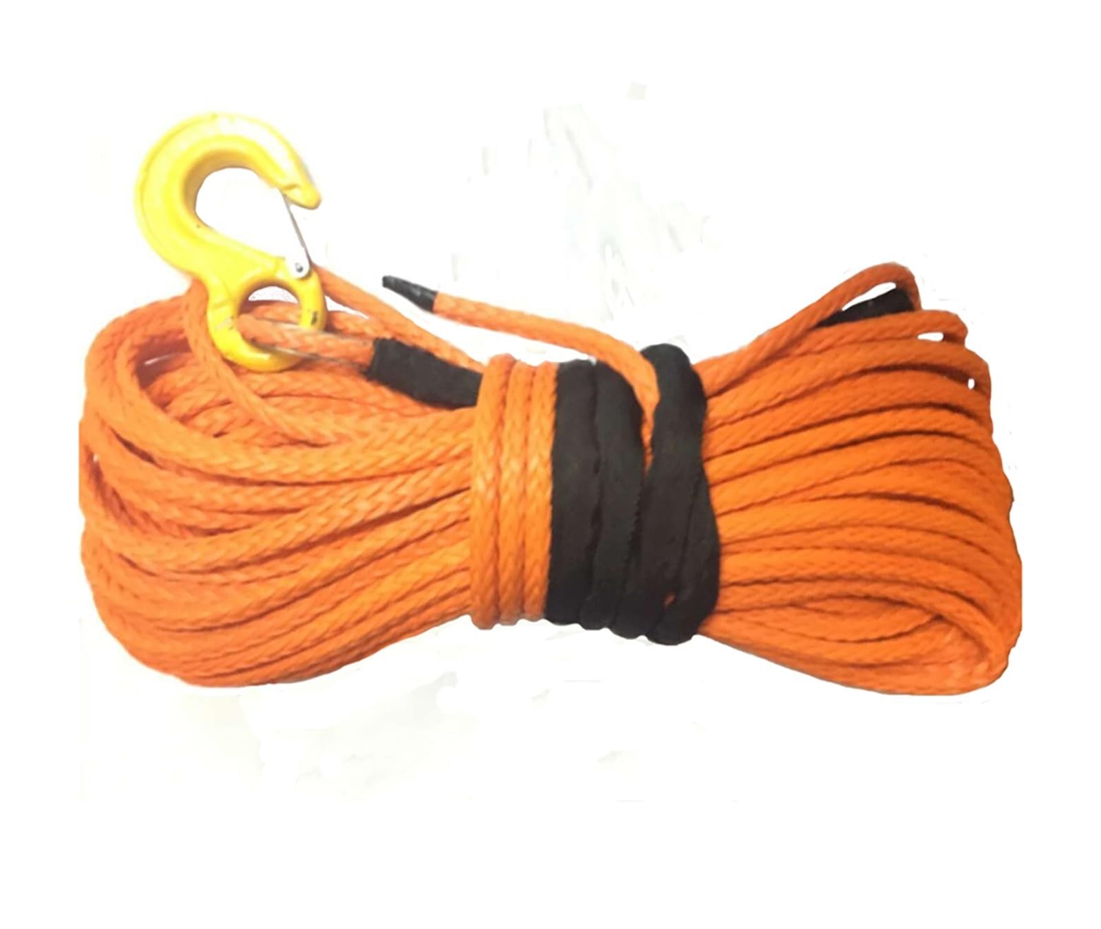 Mthckxjbsuz One Color Winch Rope, 14Mm*30M Synthetic Winch Rope For Offroad Parts, Atv Cable, 12Mm,Plasma For Suv Utv Truck