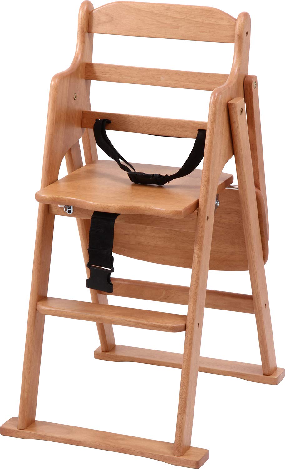 Amazon.co.jp: 不二貿易 ベビーチェア 高さ83cm ナチュラル テーブル 