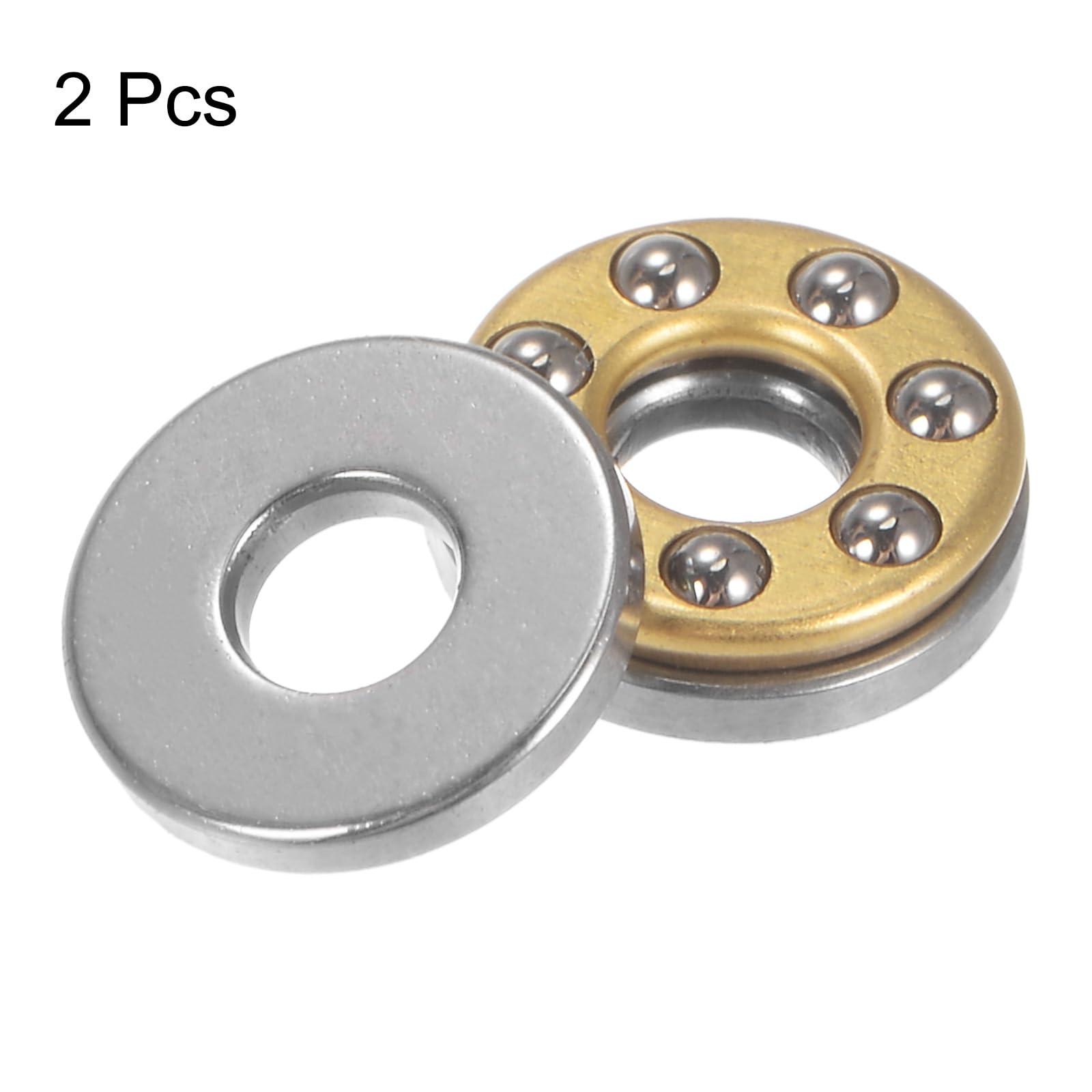 Amazon | uxcell F3-8M スラストボールベアリング 3 mm x 8mm x