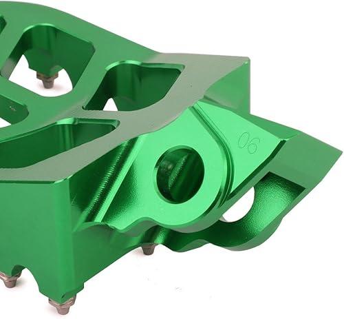 Miniatura 10 de NACORE Estriberas de pie de motocicleta para KLX140 KLX140L 2008-2023, KX65 2000-2023, KX85 2001-2023, KX100 1998-2020 Dirt Bike NEGRO